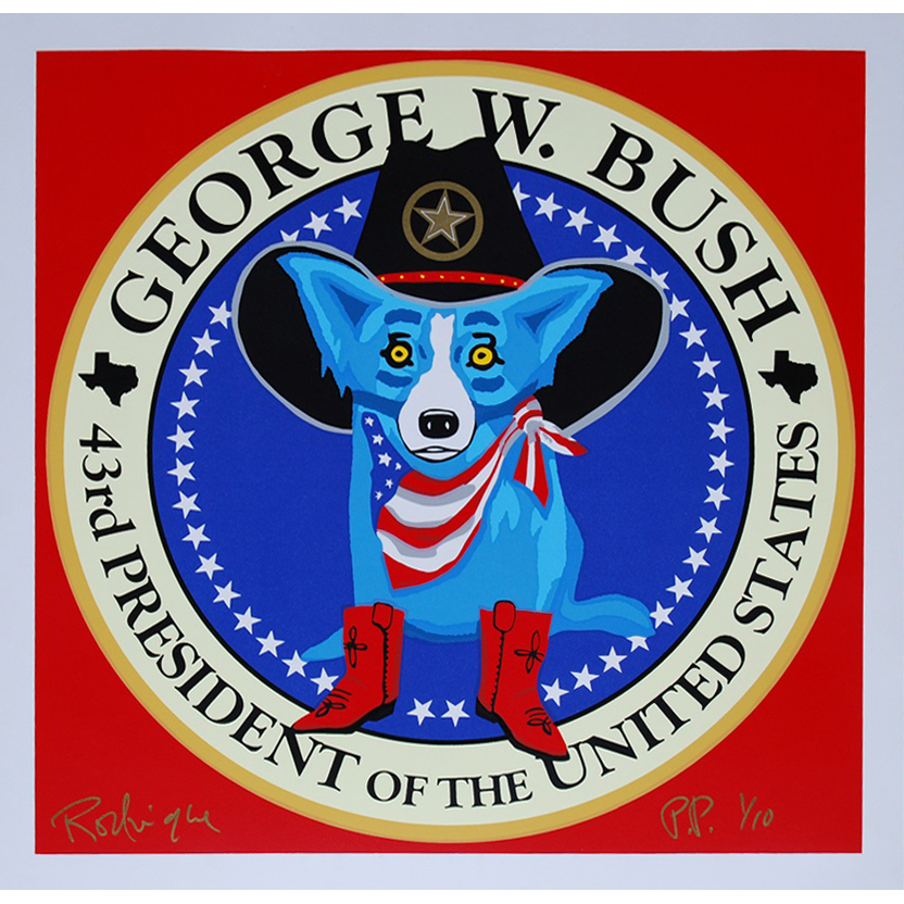 43rd President of the United States (George W. Bush) - Red
