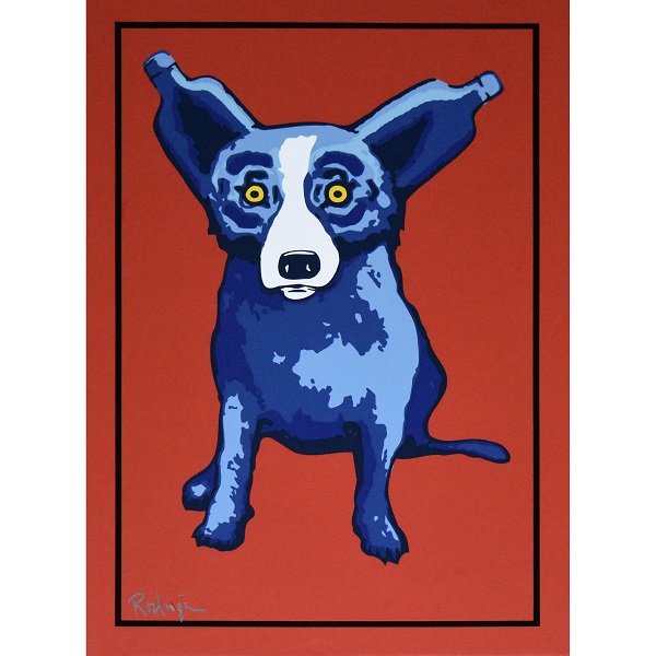 Absolut Dog on Canvas