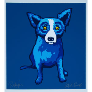 Li'l Blue Dog - Blue