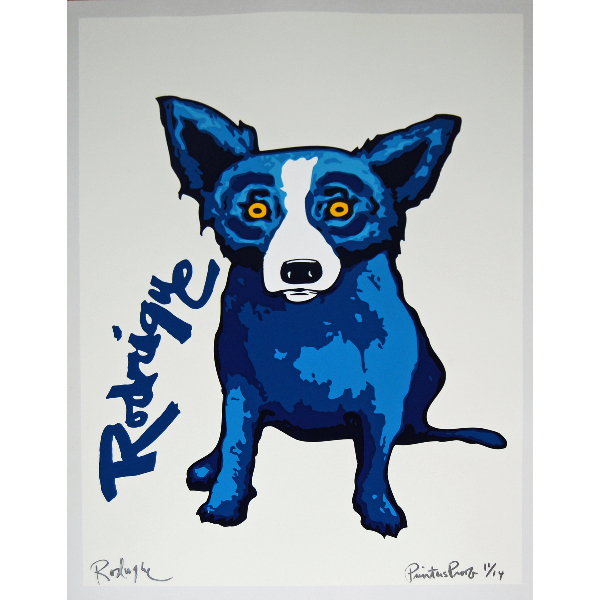 Signature Dog - Blue